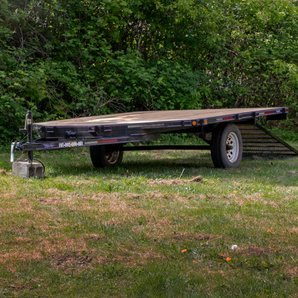 8 x 12 Flat Bed Trailer